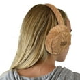 thumbnail image 4 of C.C Soft Winter Warm Adjustable Headband Ear Warmer Earmuffs, Camel, 4 of 4