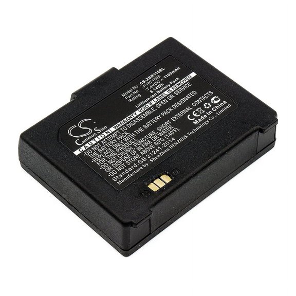 1100mAh Zebra P1077747 P1070125-008 P1071565 P1071566 Battery for ZQ110 ZR128 ZQ220