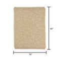 thumbnail image 7 of Mainstays Rustic Designs Vanilla Dream Dot Botanical Cotton Blend Jacquard Knit Tapestry Throw, 50" x 60", 7 of 7