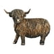 thumbnail image 1 of Escultura de animal con figura de yak, artesanía decorativa, decoración de mesa pequeña para 15x6x12cm, 1 of 9