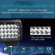 thumbnail image 5 of LED Work Light 12V 144W 4' LED Car Spotlight 12v Waterproof IP67 Spot Flood LED Fog Lights 10,500lm Work Lights for Car Truck Tractor SUV Boat (2 PCS, 5 of 5