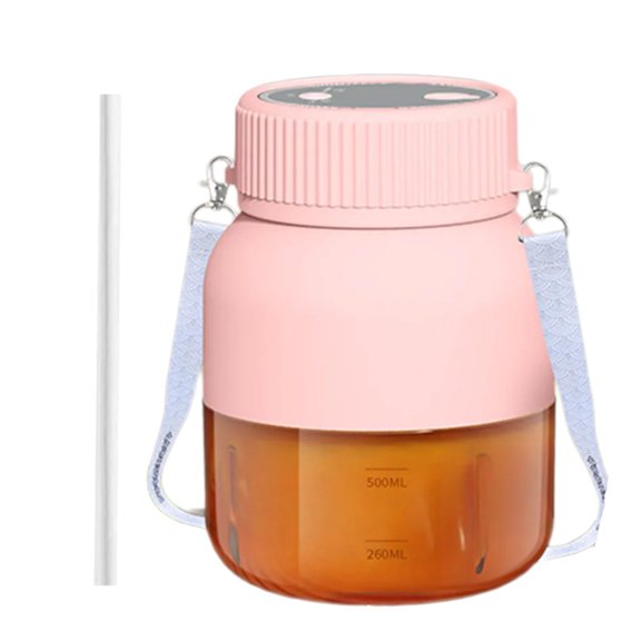 800ml Electric Juicer Cup Portable Small Juicer Fruit Machine Rechargeable Fruit Mixer