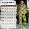 thumbnail image 6 of SCRAWLGOD St. Patrick's Day Ladybug Four Leaf Clover Daisy Spot Green Lounge Sets for Women Sweatsuit Turtleneck 2 Piece Outfits Sweatshirt Wide Leg Sweatpants Fashionable Tracksuit Matching Set, XS, 6 of 7