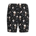 thumbnail image 2 of Lsque cute Skull bone Mens Sleep Pajama Shorts,Short Pajama Pants, Cotton Ultra-Soft Knit-3X-Large, 2 of 9
