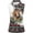 0430liCoffee, variant on Wang6 Women's Quarter Zip Tank Tops Plus Size Floral Printed Sleeveless Summer Tops Causal V Neck Lapel 1/4 Zip Tshirts 0430liCoffee XL