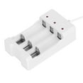thumbnail image 1 of Cargador de ranura de batería, solución innovadora del cargador de ranura ecológica ABS blanco A03, 1 of 8