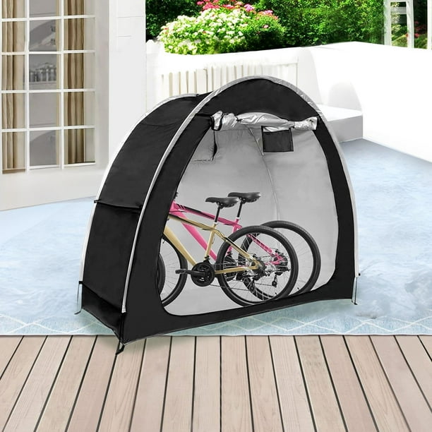 Tente Abri Vélo Compacte En Polyester Résistant Aux Intempéries Pour
