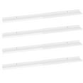 thumbnail image 2 of Casafoyer Wall Shelves 4 pcs High Gloss White 39.4"x3.5"x1.2", 2 of 3