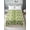 Green SpringGreen Beige, variant on Queen Flat Sheet Only Watercolor Olive Green Leaves on Linen Soft Microfiber Cooling Bedding Sheets Spring Botanical Flat Bed Sheet