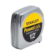 Stanley Tools ABS Tape Measure, Standard, 12 x 1/2 Blade