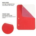 thumbnail image 4 of Unique Bargains 12Pcs Iron on Patches for Clothing Repair 3'x4-1/4' Fabric Patch Cotton Decorating for Clothes Pants Red, 4 of 6