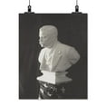 thumbnail image 2 of Print: Theodore Roosevelt Bust Sculpture Facing Left, circa 1900, 2 of 4