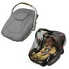 Jolly Jumper Arctic Sneak A Peek Infant Car Seat Cover with Car Seat Rain Cover