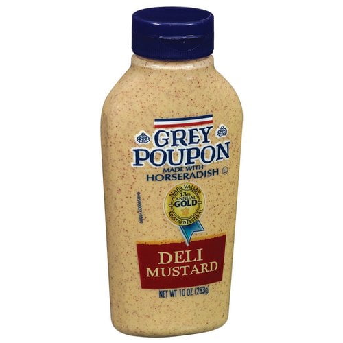 Grey Poupon Mustard Deli, 10 oz, Bottle