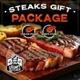 thumbnail image 5 of Grumpy Butcher 4 Beef Steaks Set: 2 Ribeyes (12 oz), 2 Top Sirloins (6 oz), 5 of 7