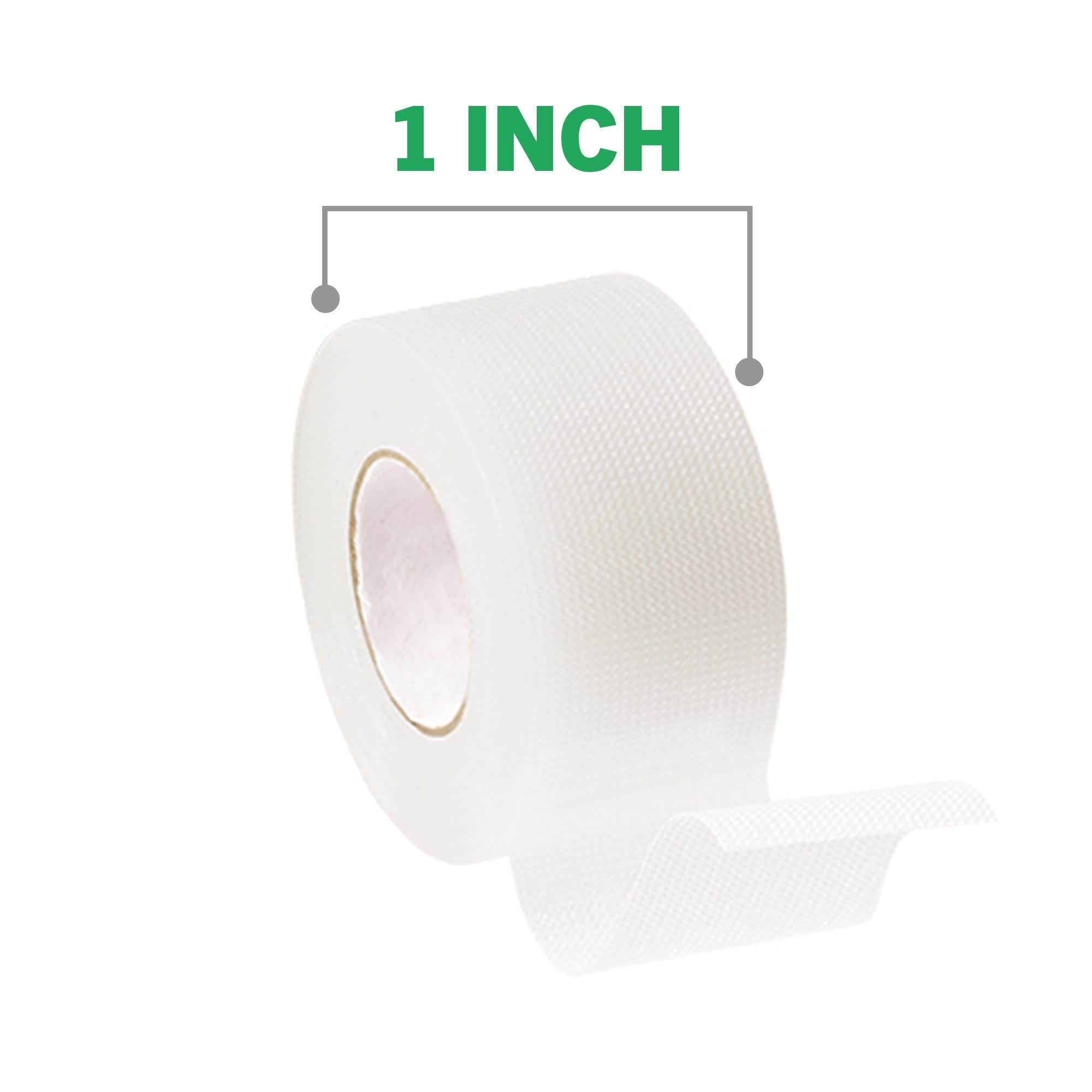 (2 pack) Nexcare Flexible Clear First Aid Tape, Hospital Grade, 2/Rolls