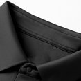 thumbnail image 4 of Mens Casual Camisas de Verano de Moda Correr Deportes Superior Color Sólido Manga Corta Solapa, Top Transpirable para el Gimnasio, 4 of 8