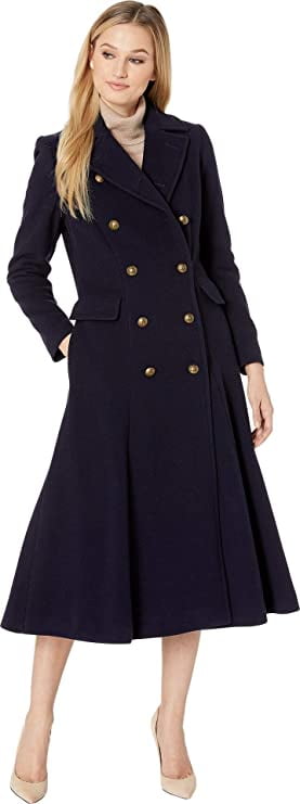 Ralph Lauren Military Maxi Coat, Regal Navy, 18