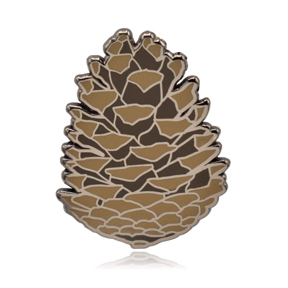 Pinecone Hard Enamel Lapel Pin | Clayton Jewelry Labs
