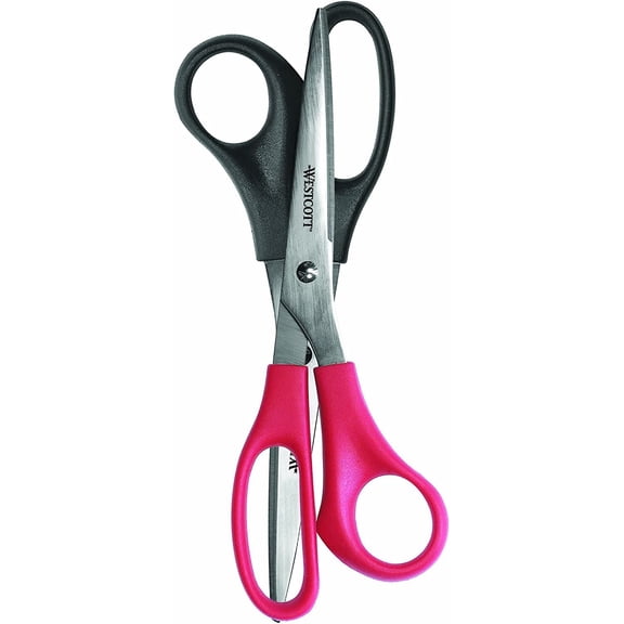 Westcott 8-Inch All-Purpose Scissor, 2-Pack 14880