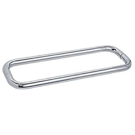 CRL BMNW12X12CH Polished Chrome 12" BM Series Back-to-Back Towel Bar Without Metal Washers