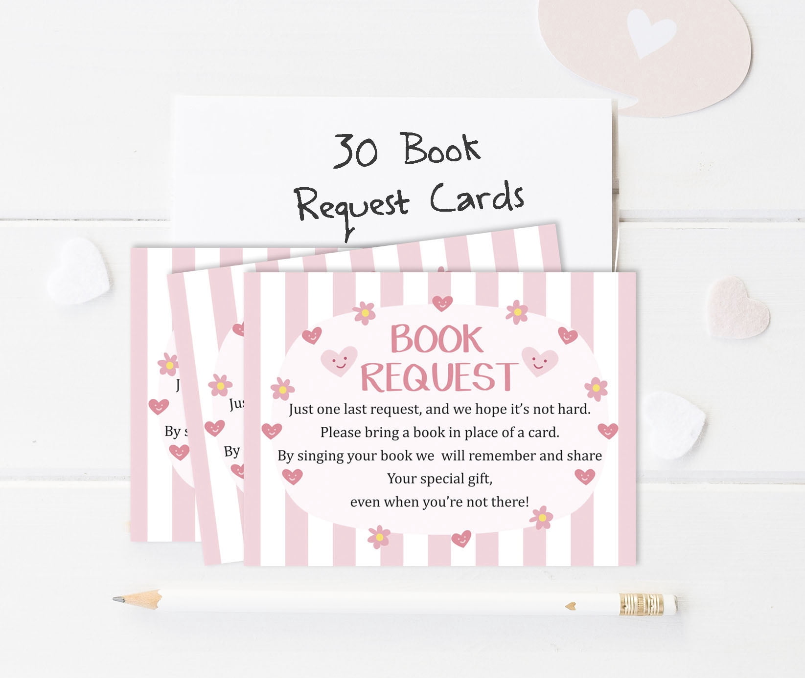 Inkdotpot 30 Books For Baby Shower Request Cards Bring A Book Instead Of A Card Gender Neutral Stripe Baby Shower Invitations Inserts Games