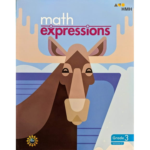 Pre-Owned Math Expressions Student Activity Book, Grade 3, Volume 2, 9781328743886, 1328743888 -