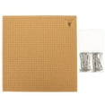 thumbnail image 1 of MasteelfCA 1 Set Cork Board Macrame Board Knotting Craft Board for Measuring Bracelet Project with T Pins, 1 of 7