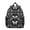 Butterfly and Skull, variant on Butterfly and Skull Gothic Pattern Backpack for School, Cute School Bag with Adjustable Shoulder Straps and Padded Back, 13.8"x11.4"x6"