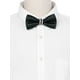 thumbnail image 4 of INSPIRAR CHIC Corbata de moño preatado para hombres con decoración de strass, corbatas brillantes para bodas elegantes, negra 1, 4 of 4