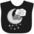 thumbnail image 3 of Inktastic I Love My Uncle Boys or Girls Baby Bib, 3 of 4