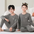 thumbnail image 4 of JAJAHO Kids Pajama Top Boys Girls Fall Winter Cotton Sleepwear Long Sleeve Crew Neck Pullover Tops 1-12Y, 4 of 4