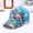 Sky Blue, variant on HuangHuanChen Sun Hats for Women Floral Printing Sun-proof CapUV Protection Trucker Hat Flower Hats Adjustable Baseball Cap Baseball Caps for Women