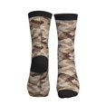 thumbnail image 2 of Men's Desert Digital Camouflage Novelty Athletic Socks Women's Digital Printing Funky Patterned Crew Socks, 2 of 7