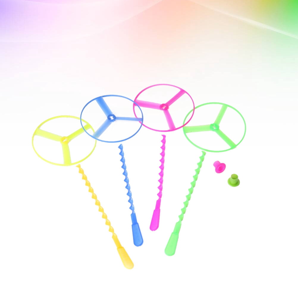 WOONEKY – Lot De 40 Jouets Volants à Inertie – Libellules Soucoupes – Activité Extérieure – Dès 3 Ans