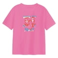 thumbnail image 3 of Camisetas para mujer, camiseta para mujer, camisetas básicas, trajes de moda, camisetas de manga corta, camisetas de verano para caminar, compras, via XL, 3 of 8