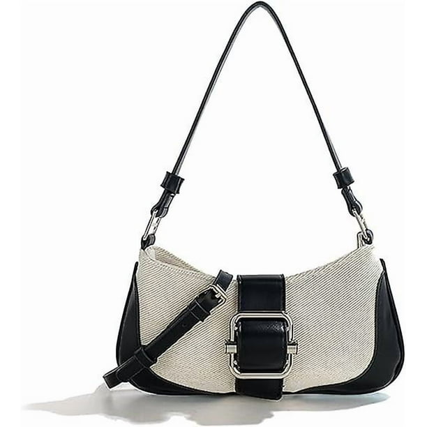 Bag For Women Mini Hobo Purse Leather Canvas Crossbody Small Tote Jean Shoulder Handbags For Ladies