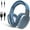 Blue, variant on iJoy Ultra Over-Ear Wireless Bluetooth Headphones, Noise Canceling, Built-in Mic, Aux Backup, 10 H Playtime, Comfortable Design – Great Travel Gift