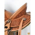 thumbnail image 6 of 17 In Hilason Western Horse Saddle Wade Ranch Roping American Leather Tan, 6 of 7