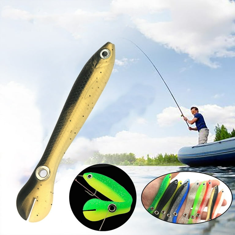 voss fishing bait soft fishing gear accessories fishing bait with luminous