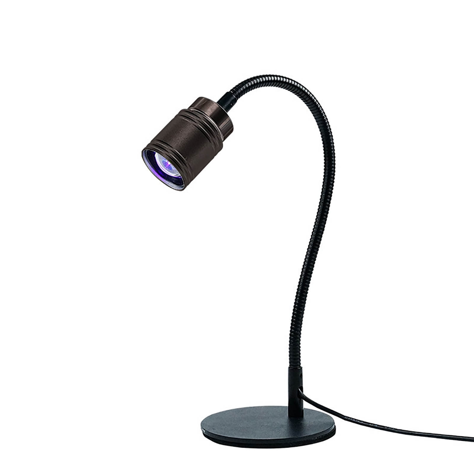 Flash Cure UV LED Nail Lamp, 10w 360° Flexible Gooseneck Tube Dryer with Convenient Switch, For Gel-X Nails Home & Professional Salon Use