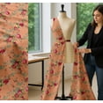 thumbnail image 5 of Soimoi Cotton Poplin Fabric Leaves,Red Berries & Rose Floral Print Sewing Fabric Yard 42 Inch Wide, 5 of 7