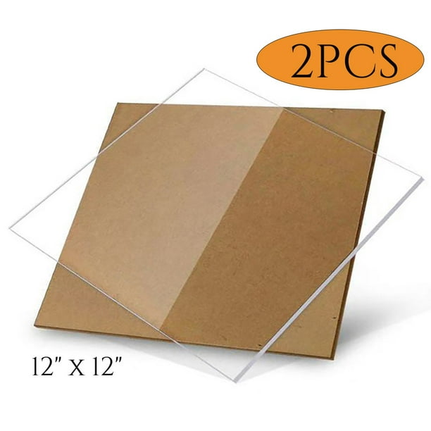 Acrylic Sheet Plexiglass Sheet with Protective Clear Acrylic Sheet 12 ...