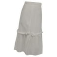 thumbnail image 2 of Pre-Owned Valentino Garavani Ruffled Mini Skirt in White Cotton, 2 of 2