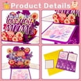 thumbnail image 5 of Pop Up Mothers Day Cards for Mom Happy Mothers Day Pop Up Cards Mother's Day Card from Daughter Son 3D Pop-up Greeting Card with Envelope Mother's Day Gifts for Mom Wife Grandma$$Office, 5 of 7