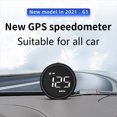 thumbnail image 2 of Pantalla Digital Gps Velocímetro Universal Car Odómetro Mini Speedo Gauge Con Función De Alarma Modo De Sensibilidad Automática Para Automóvil Motocicleta Camión Cateissary VI009314-02, 2 of 6
