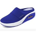 thumbnail image 5 of XIHAHA-zapatos informales con cojín de aumento para mujer, zapatillas de plataforma antideslizantes, zapatillas para caminar al aire libre de malla transpirable, 5 of 5