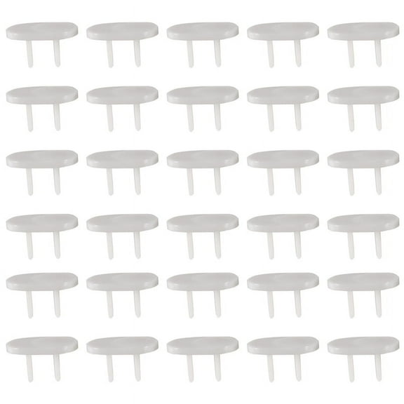 50Pcs Anti Plugs Protector Cover Cap Power Socket Electrical Outlet Baby Children Safety Guard Two holes ABS white,50 * Plugs Protector Cover Cap
