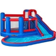 thumbnail image 1 of Sunny & Fun Inflatable Water Slide, Blow up Pool & Bounce House for Child - Blue, 1 of 5