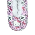 thumbnail image 3 of Hello, Kitty Toddlers' Fuzzy Babba Slippers Socks, Sizes 3T-4T, 3 of 4